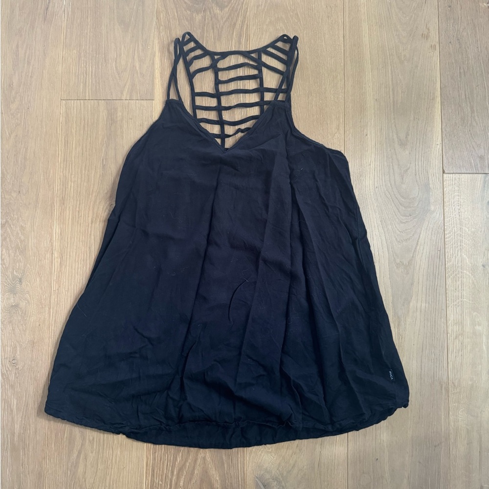 Rvca mini dress with open back